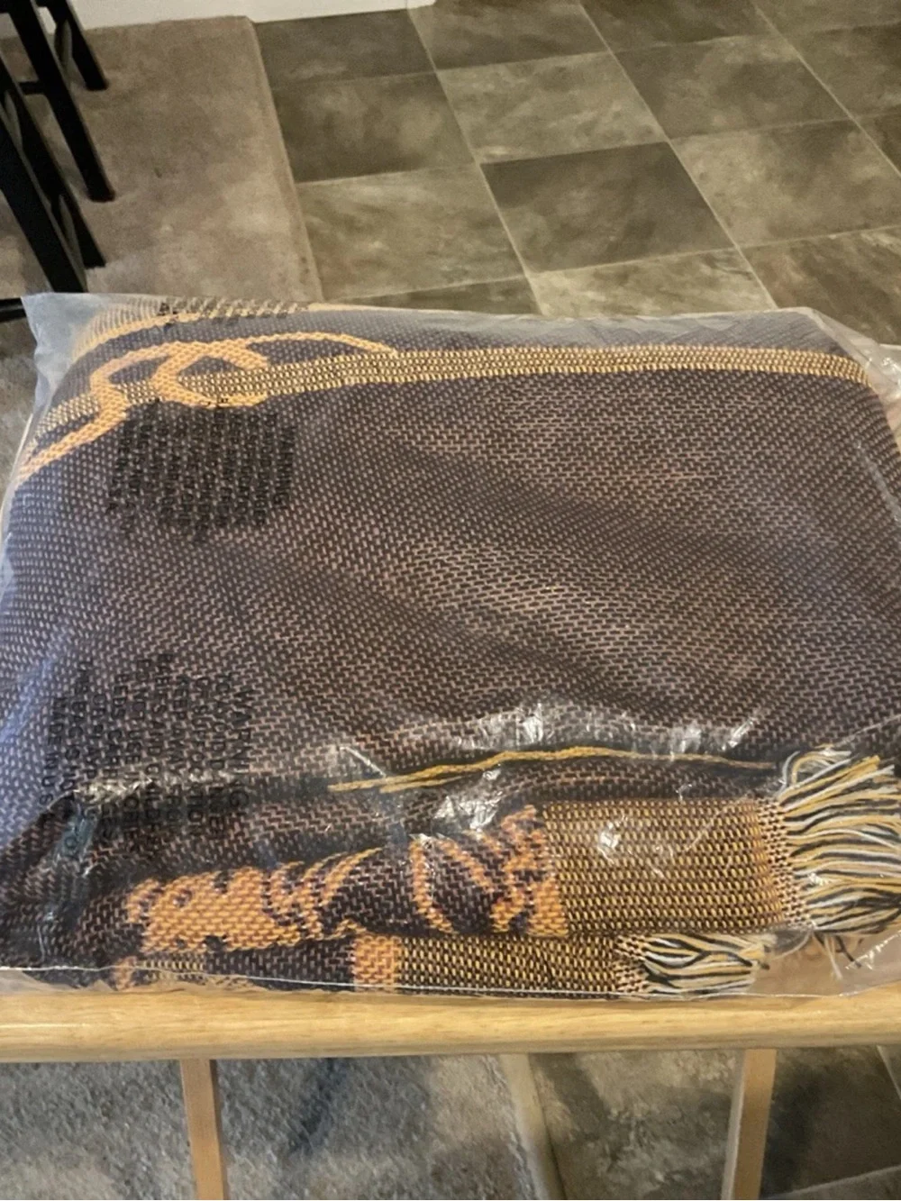 Old Stock JW DUNDEE’S ORIGINAL HONEY BROWN LAGER Blanket/Throw 5x4’ NIB
